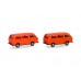 Set de 2 VW T3 Bus - H0 HERPA 013093-006